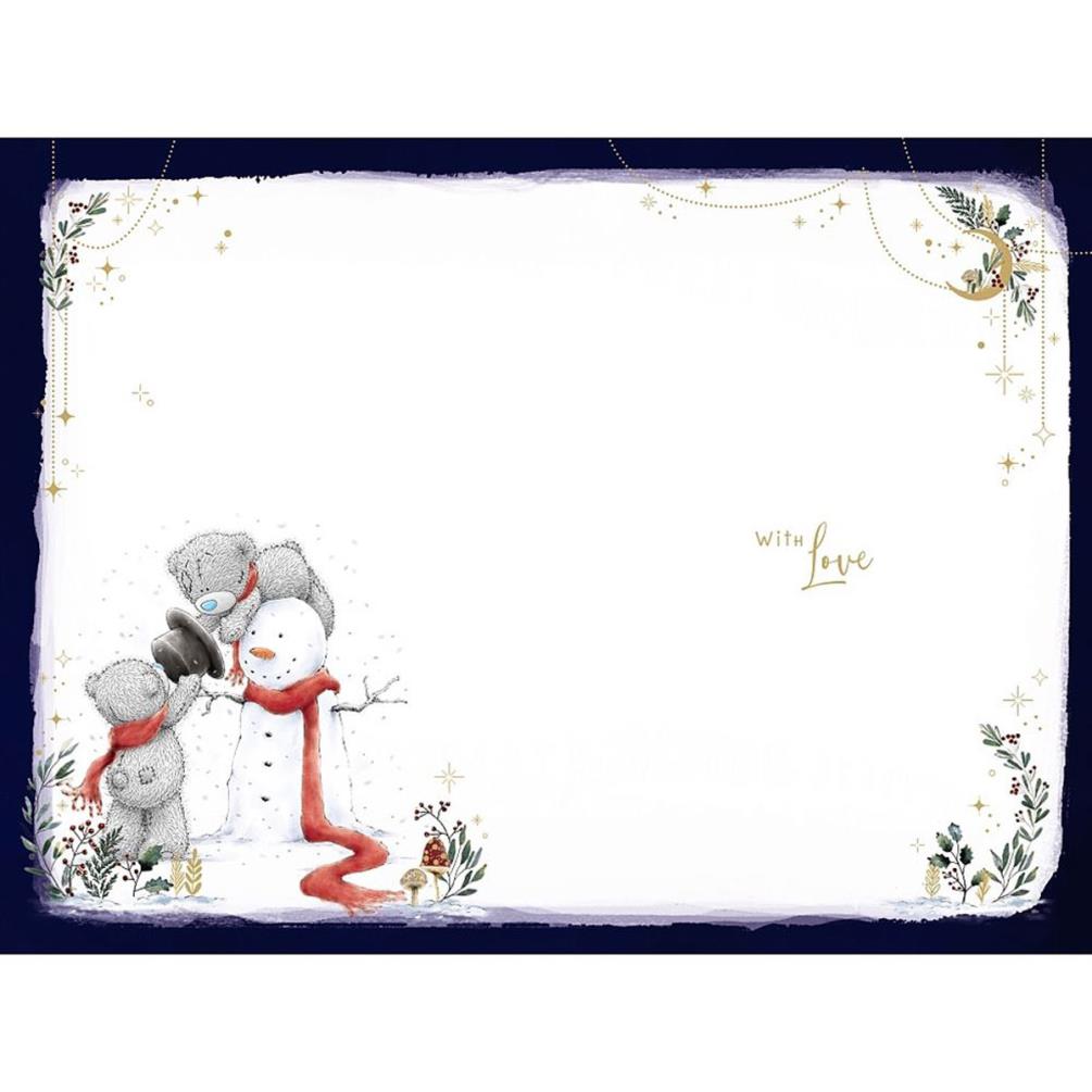 To All The Family Me to You Bear Christmas Card Extra Image 1